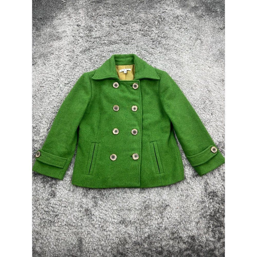 CAbi Green Pea Coat